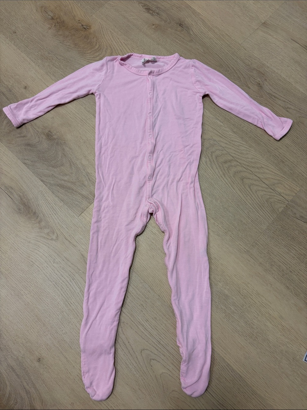 Kyte Baby Bubblegum Pink One-Piece Footed Pajamas